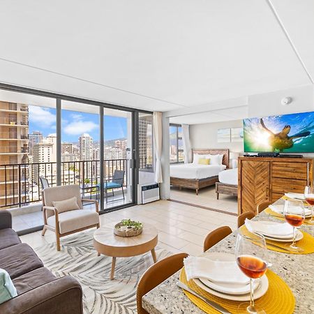 Great Ocean View Condo, Near Beach With Free Parking! ホノルル エクステリア 写真
