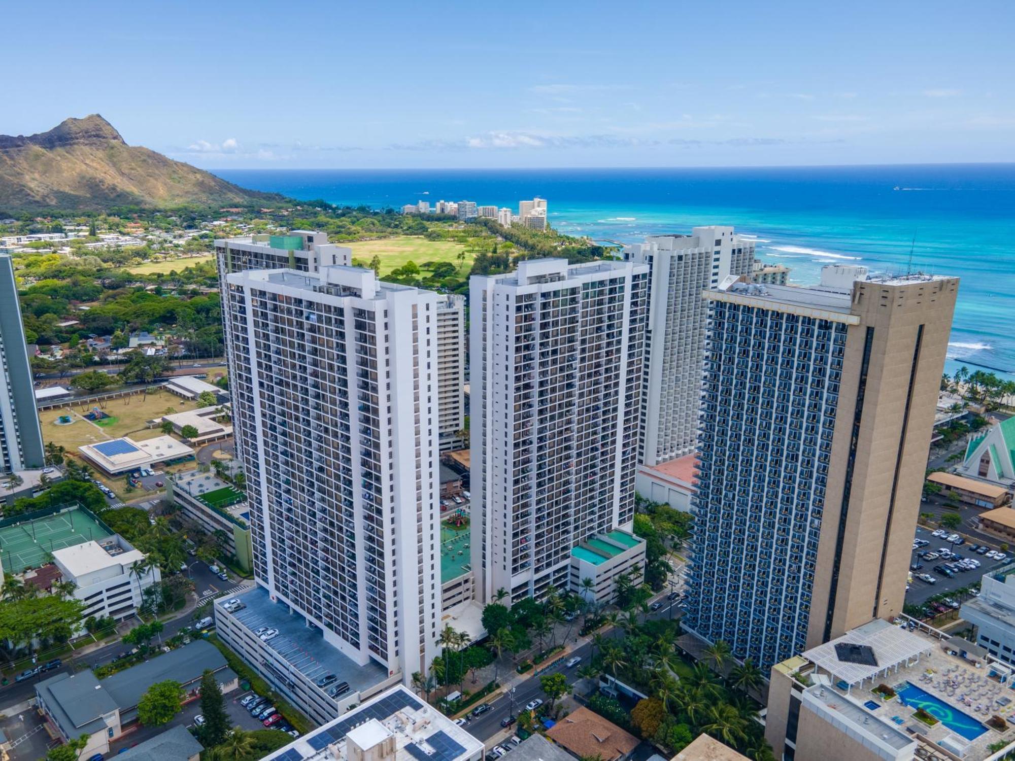 Great Ocean View Condo, Near Beach With Free Parking! ホノルル エクステリア 写真