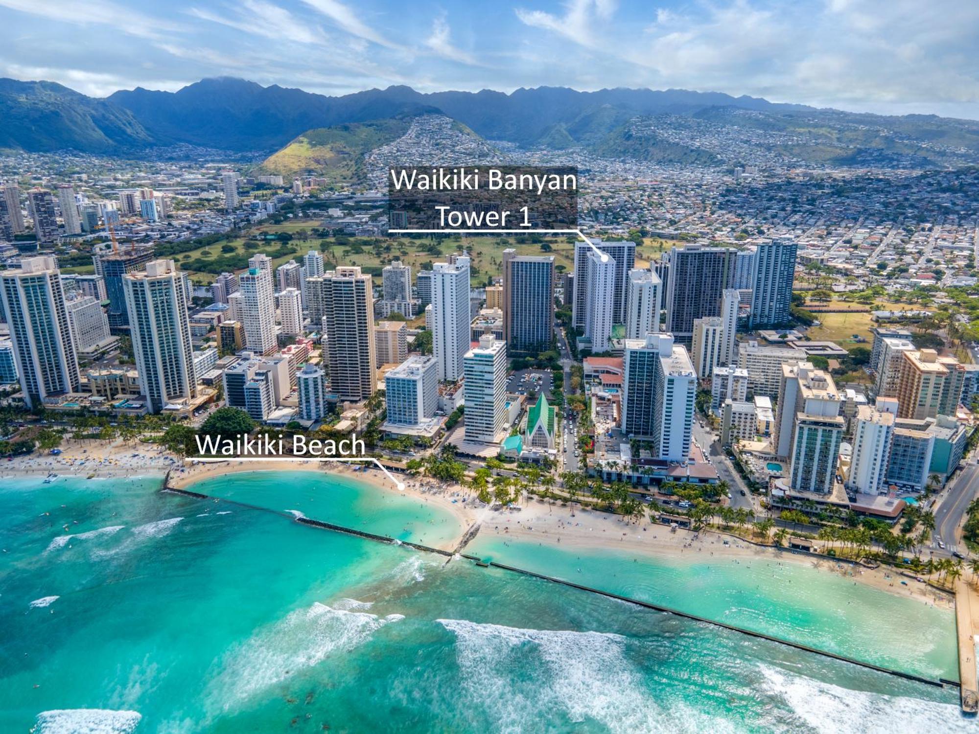 Great Ocean View Condo, Near Beach With Free Parking! ホノルル エクステリア 写真