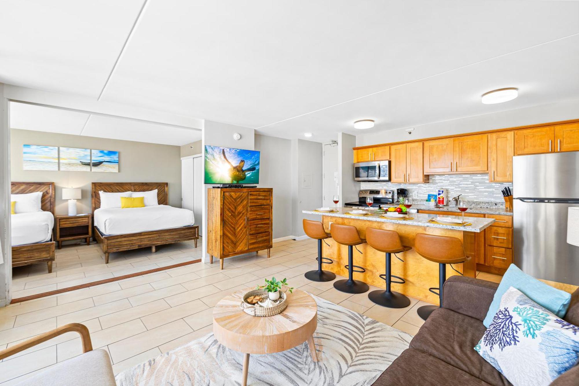 Great Ocean View Condo, Near Beach With Free Parking! ホノルル エクステリア 写真
