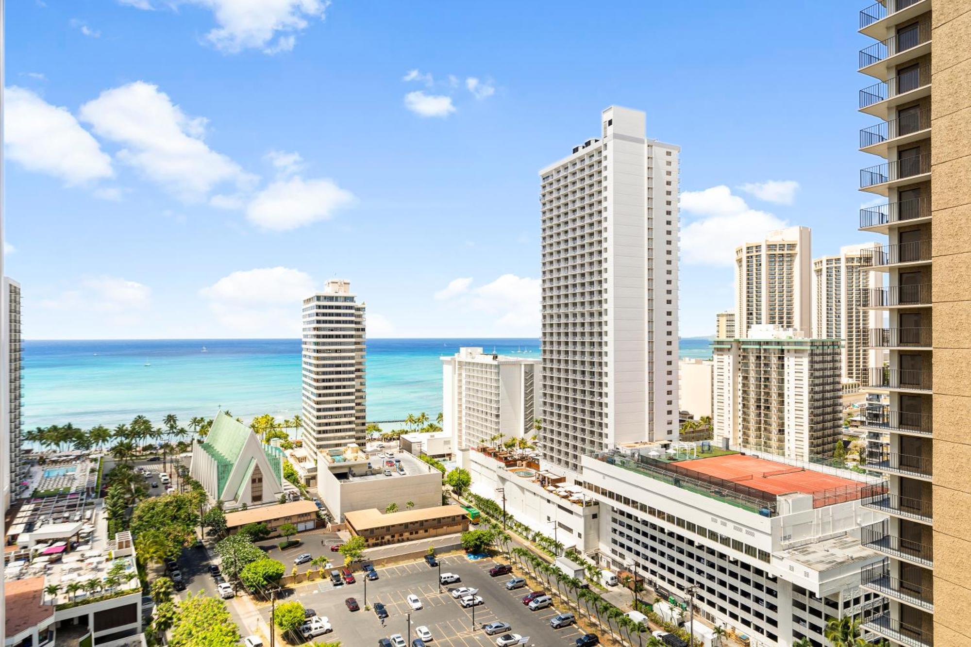 Great Ocean View Condo, Near Beach With Free Parking! ホノルル エクステリア 写真